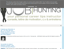 Tablet Screenshot of jobhunting.fr